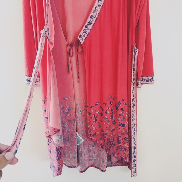 BCBG Floral Wrap Dress - Picture 4 of 4